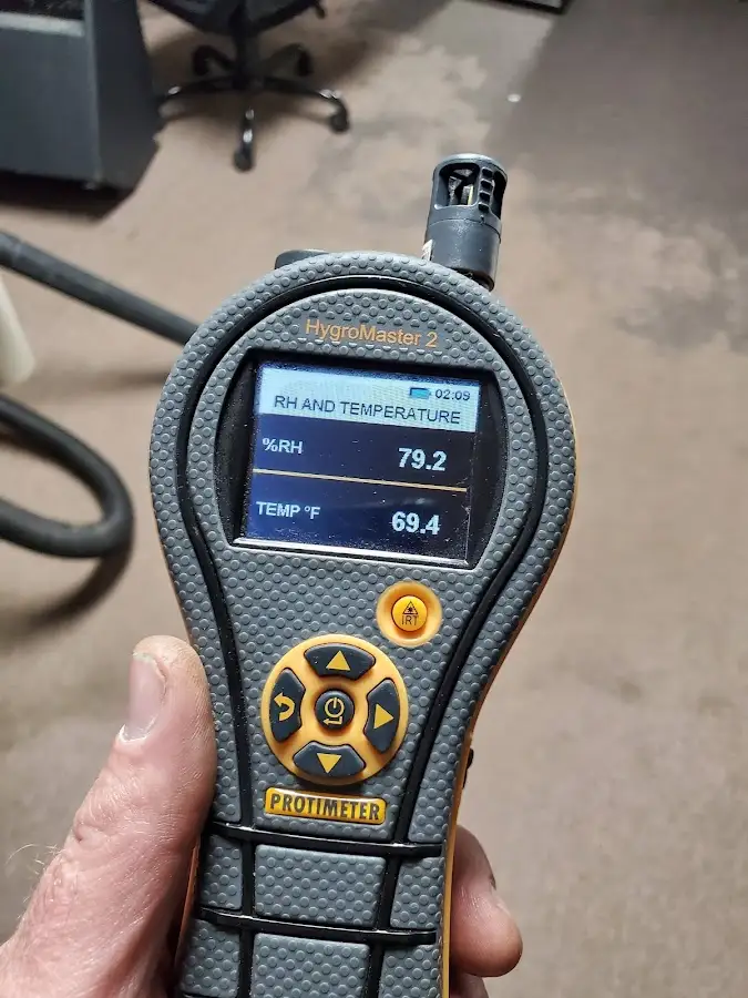 Moisture meter humidity assessment for Fire & Smoke Damage Restoration in Anthony